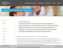 Tablet Screenshot of pflegeheime-seniorenresidenzen-im-ausland.info
